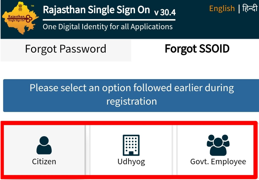 SSO ID Recovery